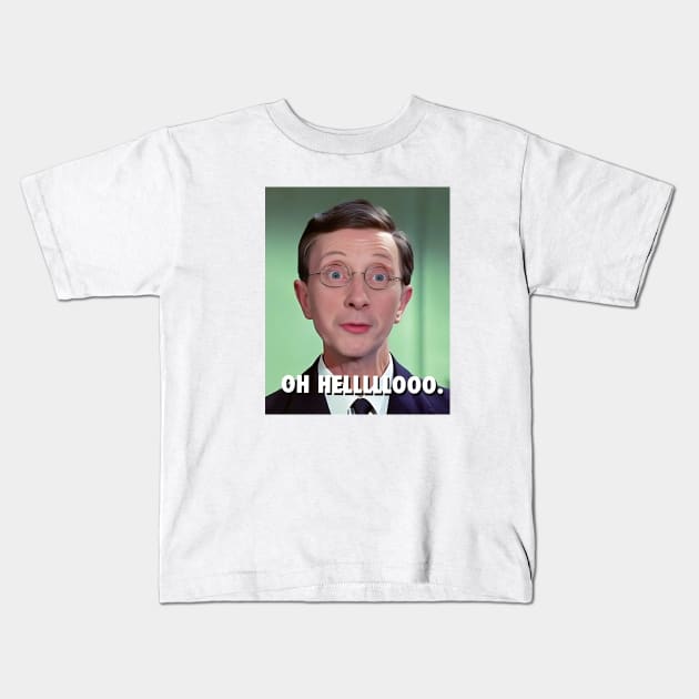 CARRY ON CHARLES HAWTREY OH HELLO Kids T-Shirt by CelestialCharmCrafts